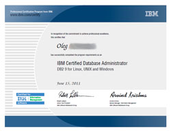 IBM Certified Database Associate DB2 9 for Linux, Unix and Windows