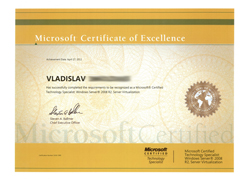 Microsoft Certified Technology Specialist - Windows Server 2008 R2, Server Virtualization